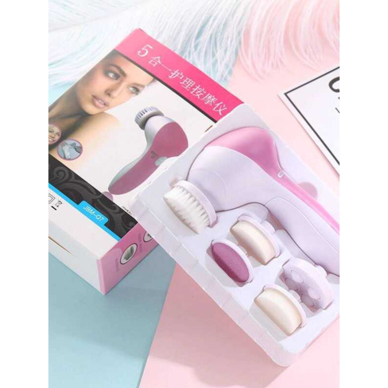 Electric Five-In-One Facial Cleanser Beauty Washing Machine Face ...