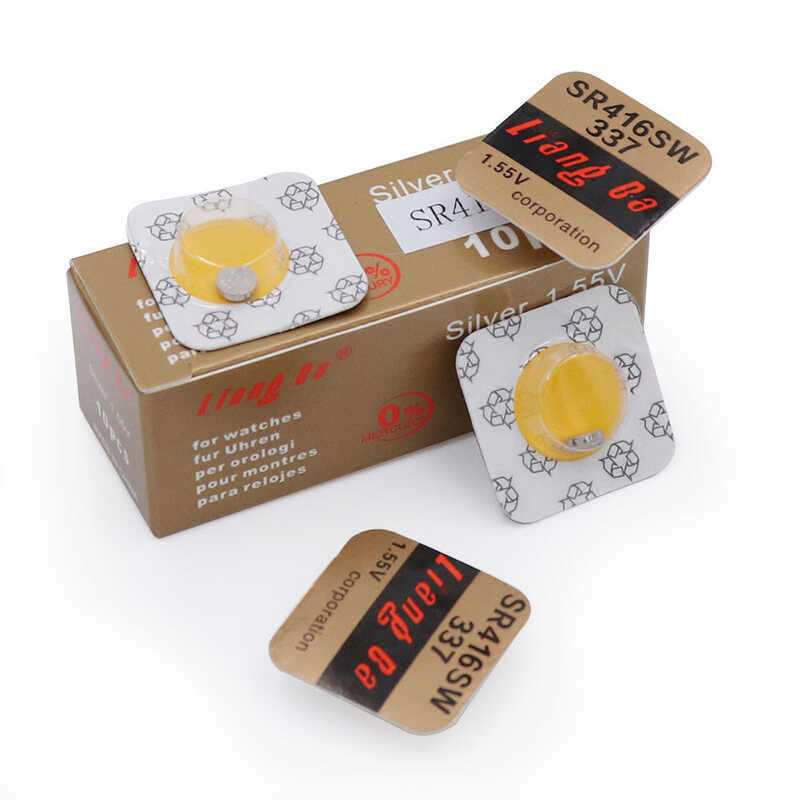 SR416SW Silver Oxide Battery 1.55V Button Cell Battery for Headphones ...