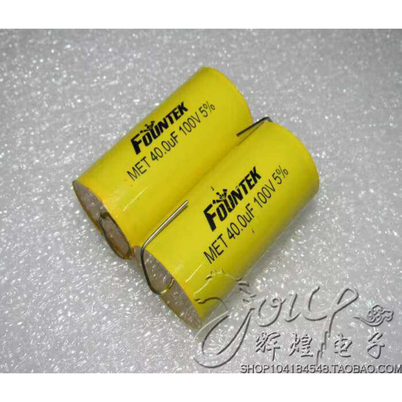 Fountek 100V 40UF 406J Heavy Bass Crossover Film Capacitor | Shopee ...