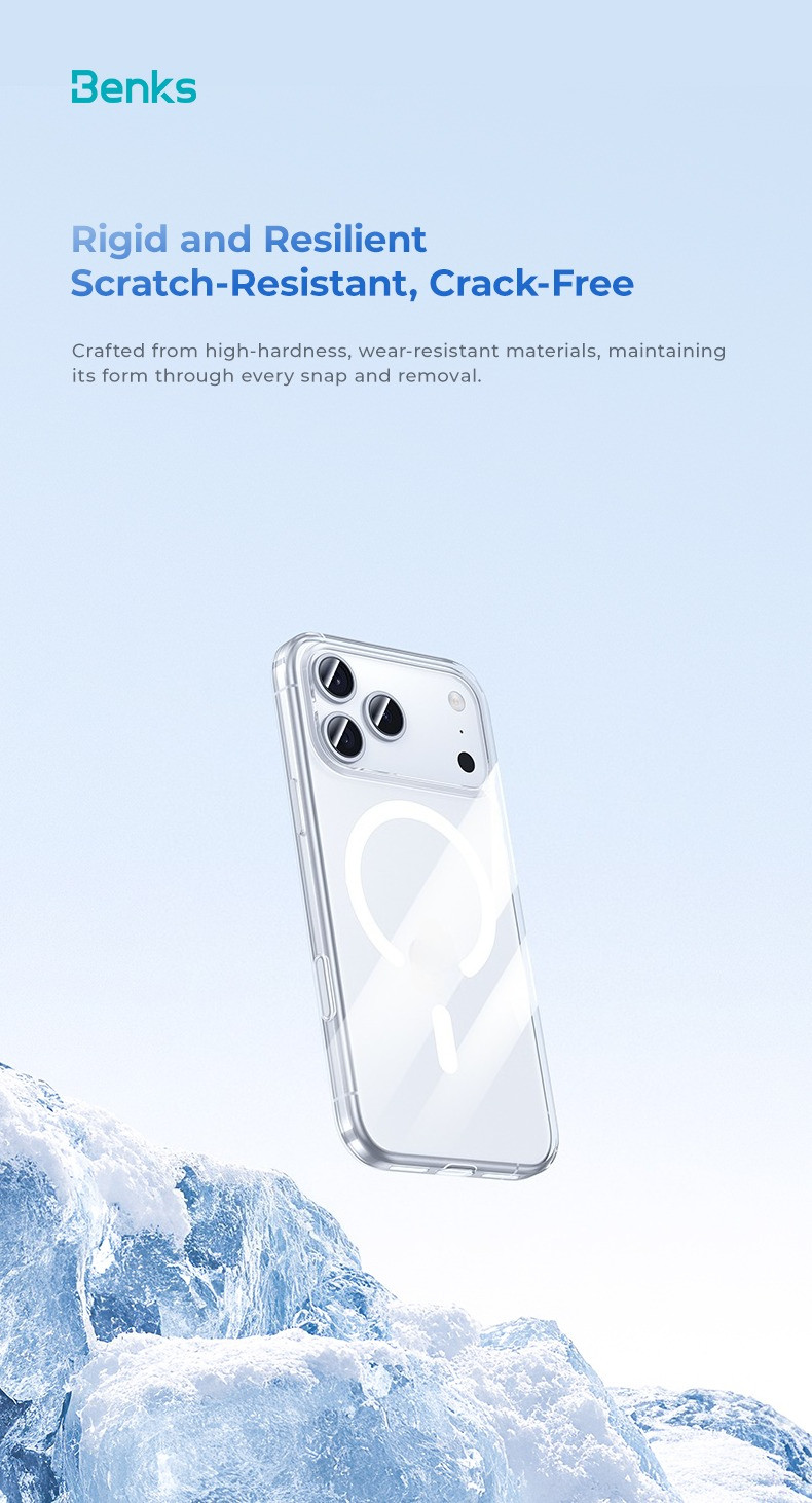 [Benks Official] Benks Crystal Clear Magnetic Phone Case with Camera ...