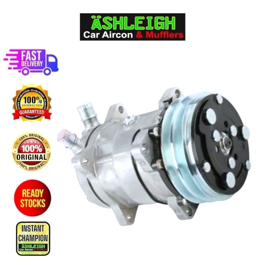 Sandn Sd7 Vtype V type Compressor Car aircon parts | Shopee Philippines