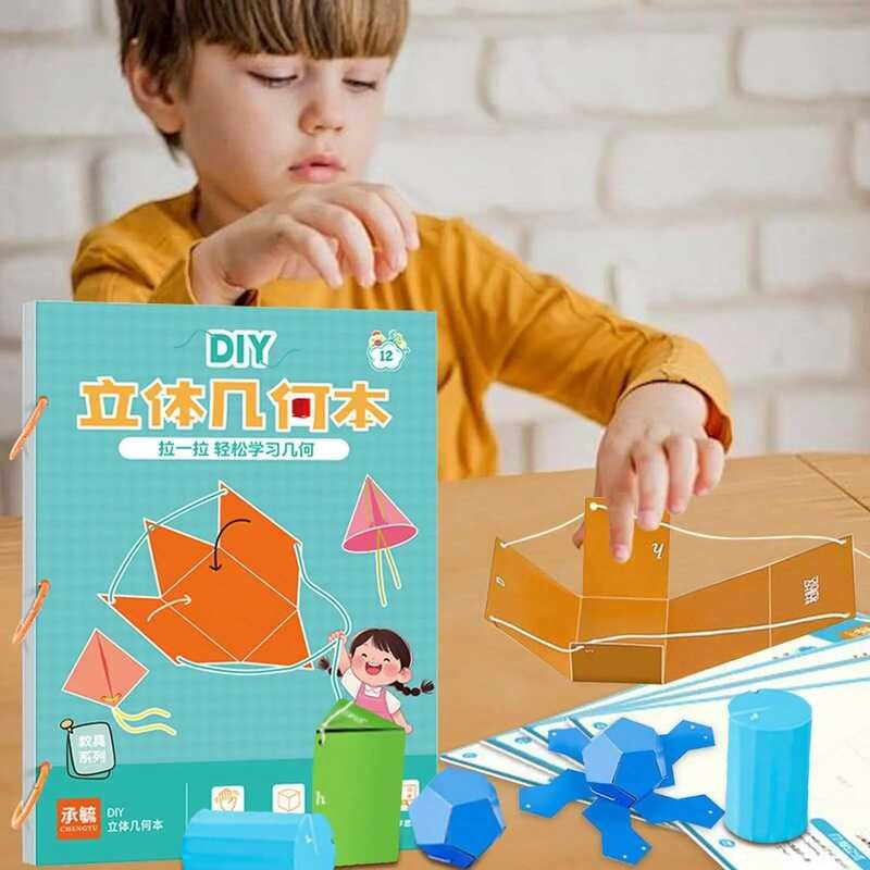 W Kids Interactive Pull-String Geometry Learning Kit With Models ...