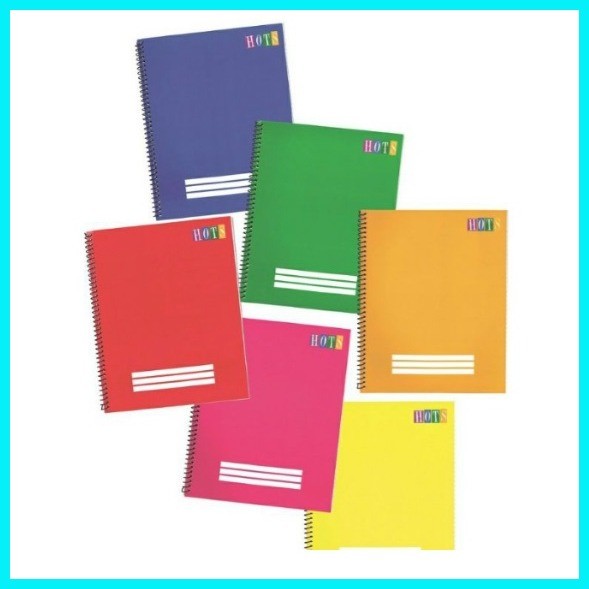 University Colored Big Notebook (Spiral Type) - 10 pcs. | Shopee ...