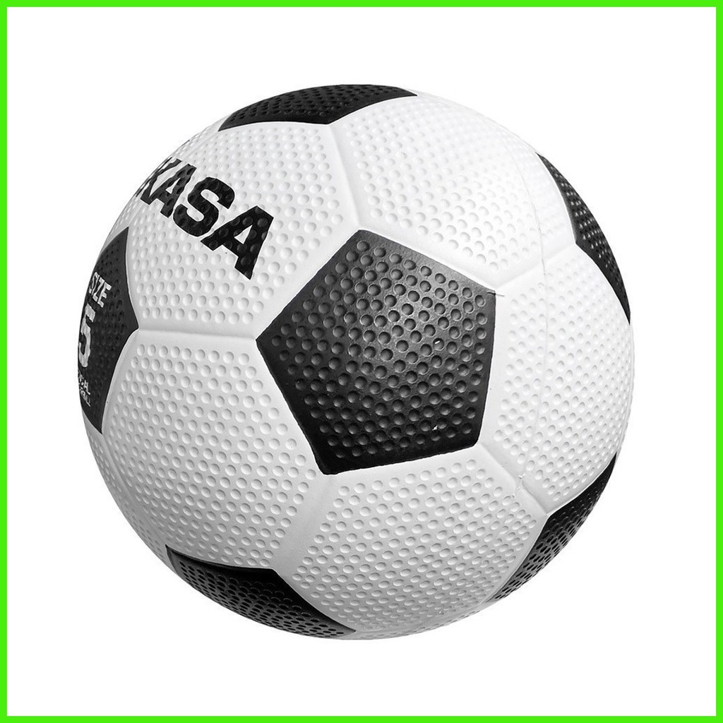 Mikasa F5-WBK Football Size 5 with Dimple Surface and Rubber Cover ...