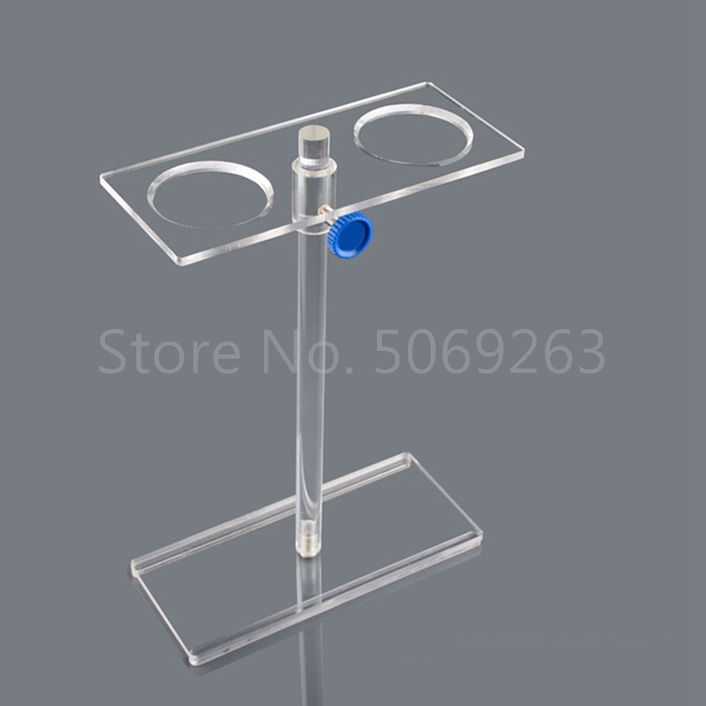 1PCS Organic Glass Funnel Stand PMMA Support Rack Lab Supplies with ...