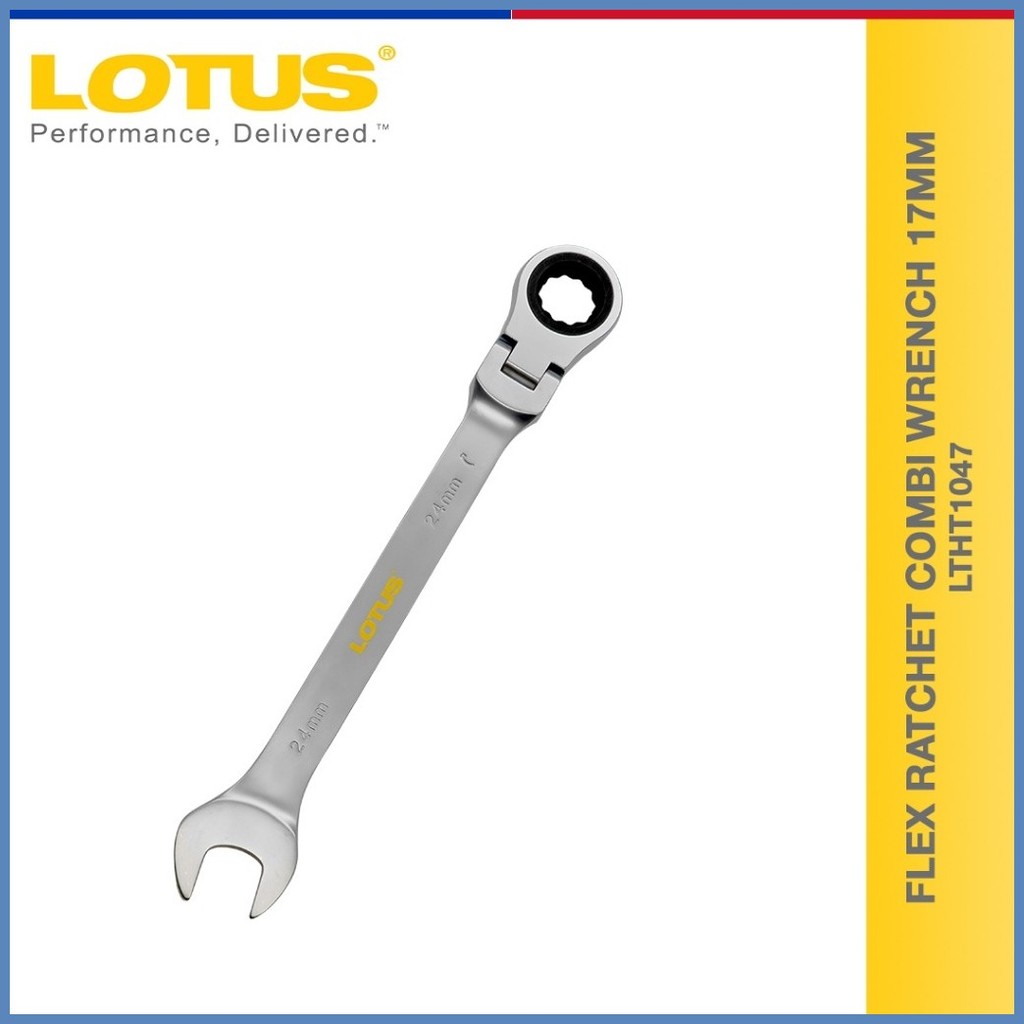 Lotus Flex Ratchet Combination Wrench 8MM to 24MM | Hand Tools | Shopee ...