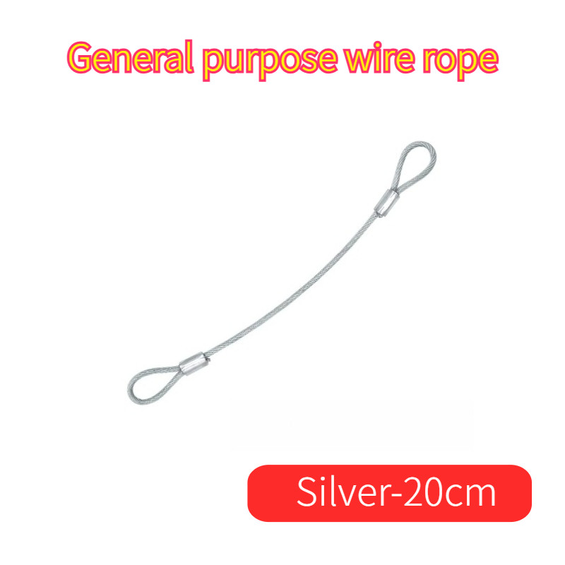 20cm Universal Camera Safety Rope Anti-drop Stainless Steel Tether ...