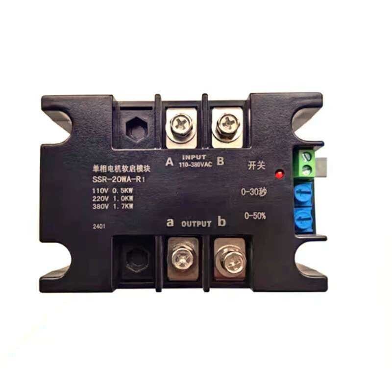 Single-Phase 220V Intelligent Motor Soft Starter Module Soft Start 50 ...