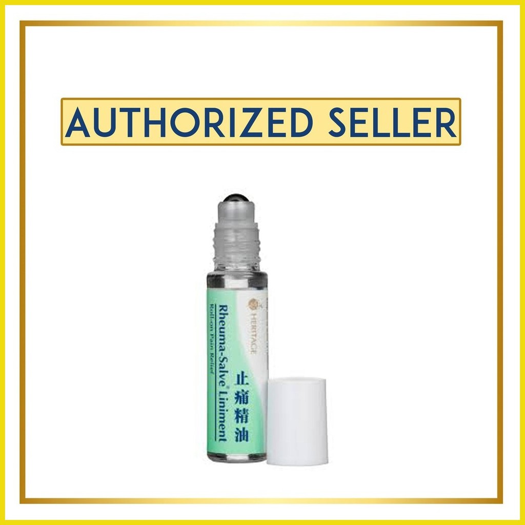 Heritage Rheuma Salve Liniment Oil 10ml | Shopee Philippines