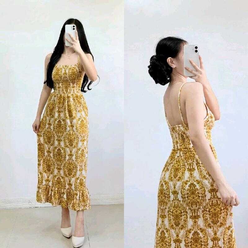 chinese dress ladies 'Hera' Maxi Dress - Cherry main image 0