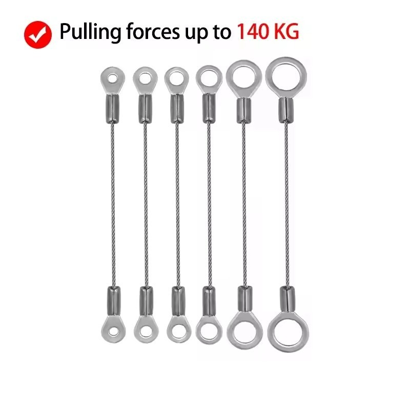 Sturdy Stainless Steel Wire Rope | Safety Lock Design, Professional ...