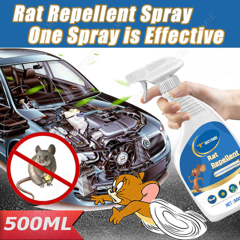 【Ready Stock】 Long-Lasting And Enduring Poison Mouse Rat Off Spray ...
