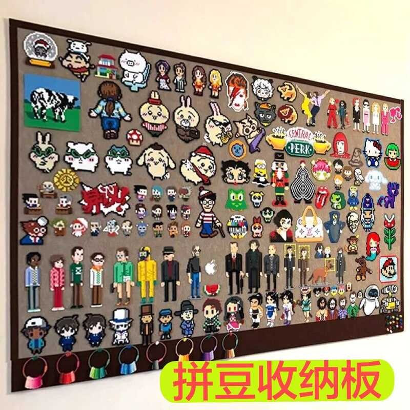 Pindou Storage Millet Bar Display Felt Sticker Cork Background Board ...