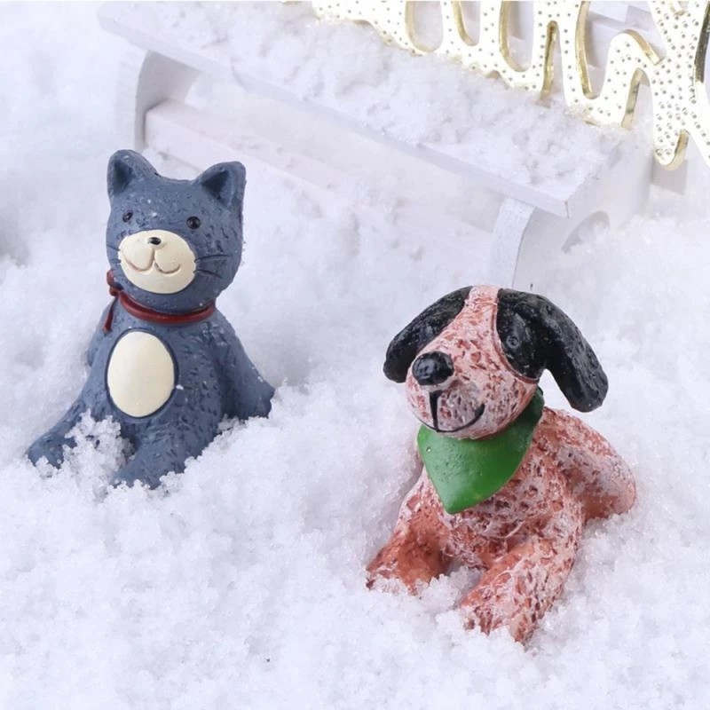 50g Artificial Magic Instant Snow Powder Christmas Party DIY Xmas ...