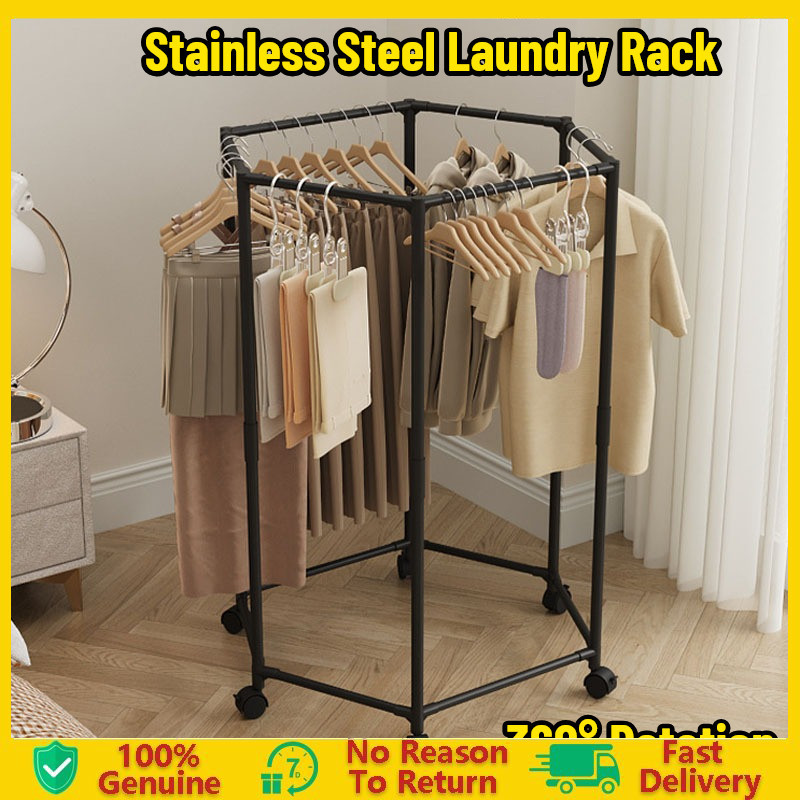 Floor Quilt Rack Bold Easy-to-Put Drying Rack Balcony Folding Hanger ...