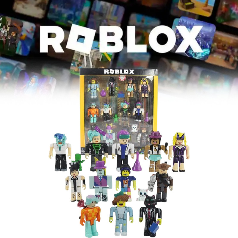 World Roblox Virtual Action Figures With Diverse Styles For Creative ...
