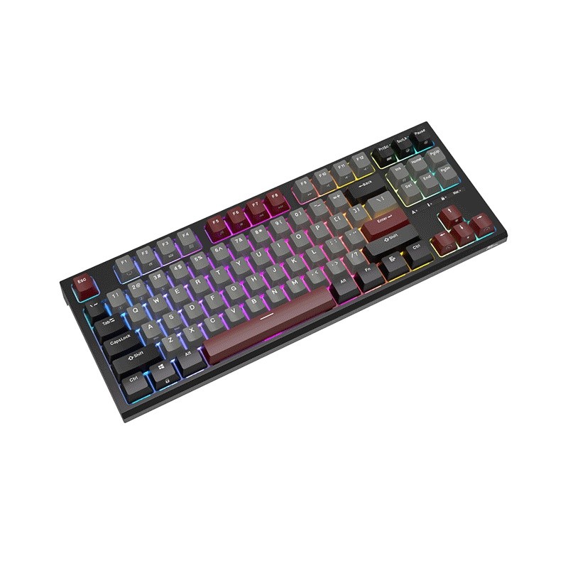 ♞Royal Kludge RkR87 Single Mode Rgb Hot Swappable Mechanical Keyboard ...
