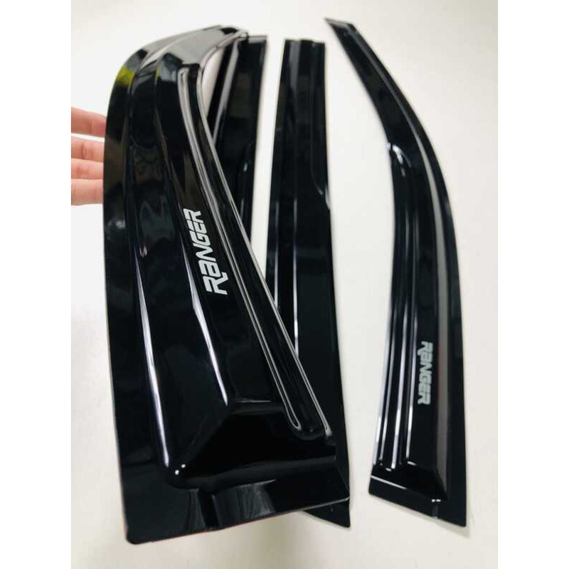 Rain Visor Ford RANGER DOUBLE CAB 2015 2016 2017 2018 2019 2020 2021 ...