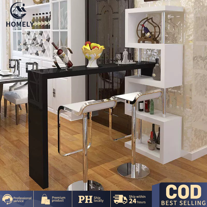 COD Modern MINI Bar table Rotating 360 Swivel Bar counter table coffee ...