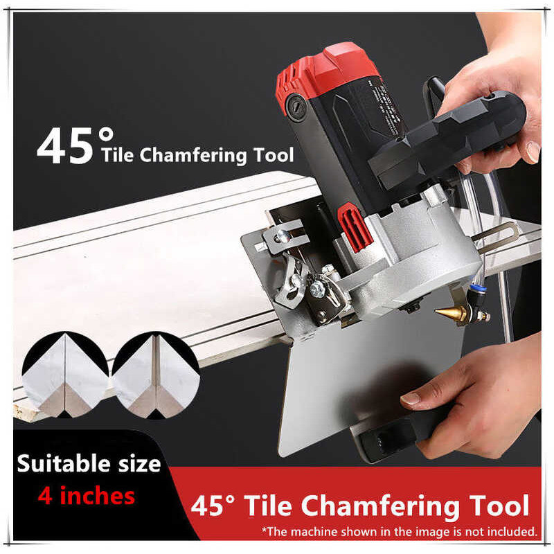 45 Degree Tile Chamfering Device Table Miter Saw Guide Multifunctional ...