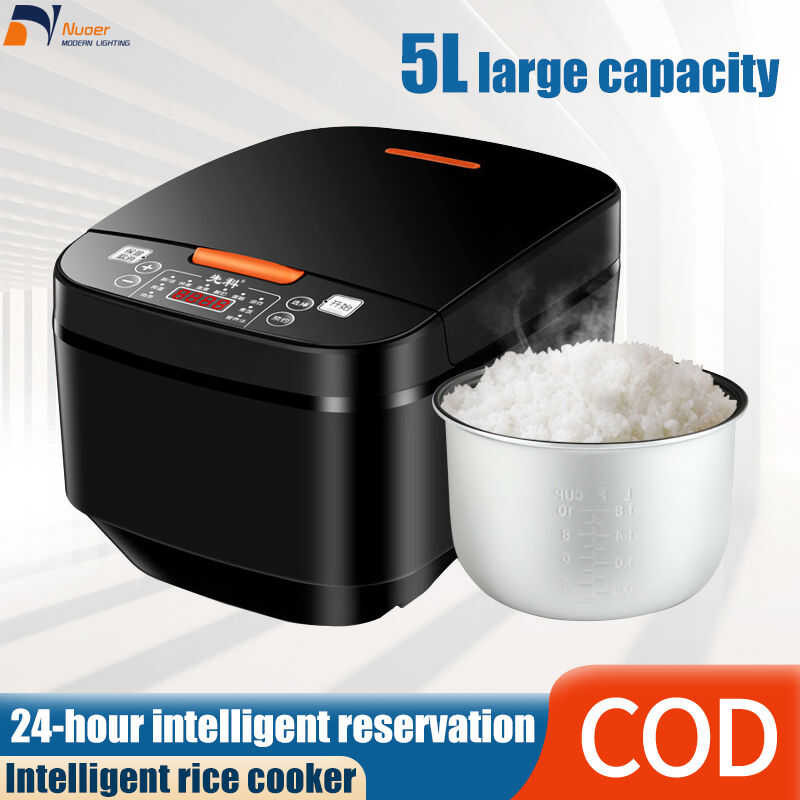 5L Smart Large Capacity Household Non Stick Pan Electric Rice Cooker ...