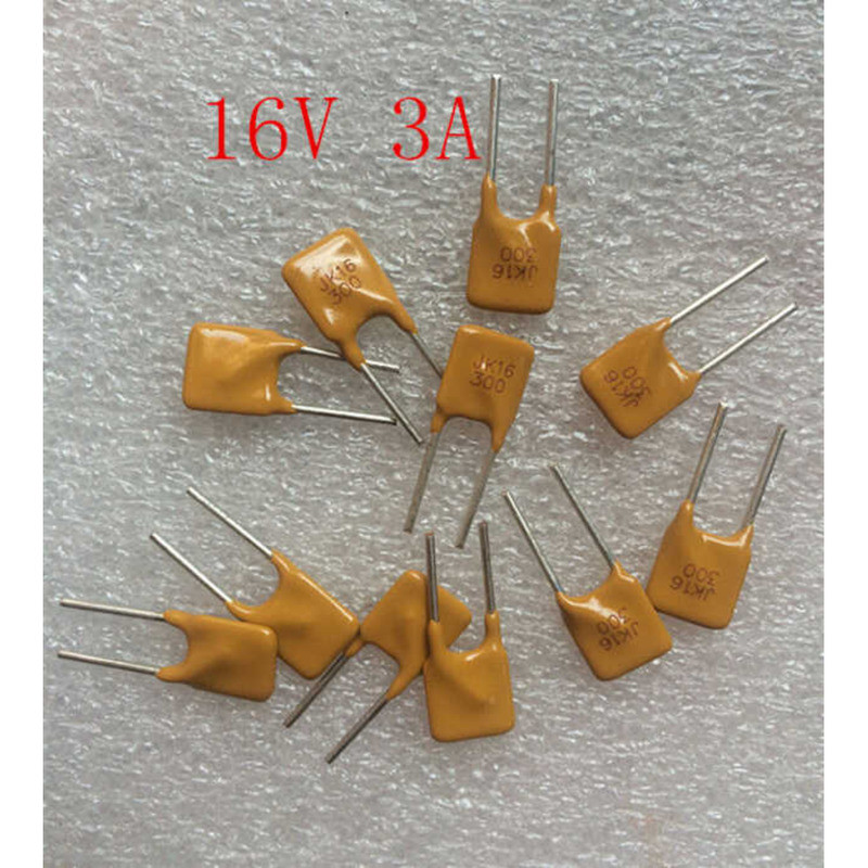 JK16 300 PPTC Self-Recovery Fuse 16V 3A Recoverable JK16-300 Actual ...