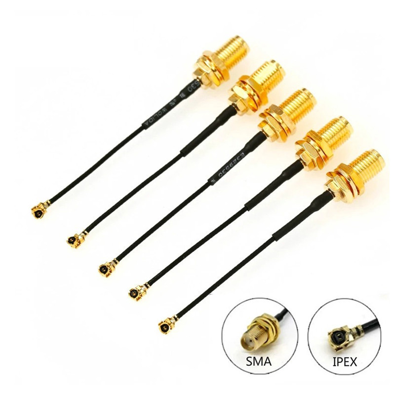 SMA Connector Cable Female to uFL/u.FL/IPX/IPEX RF Or NO Connector Coax ...