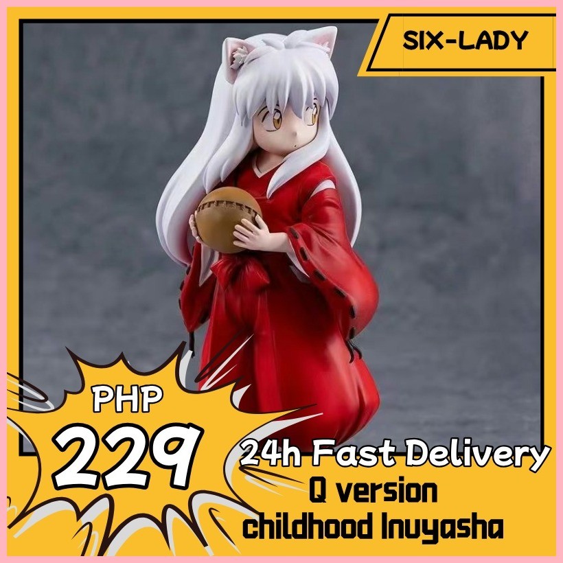 【24h fast delivery】 Q version childhood Inuyasha anime hand-made cute ...