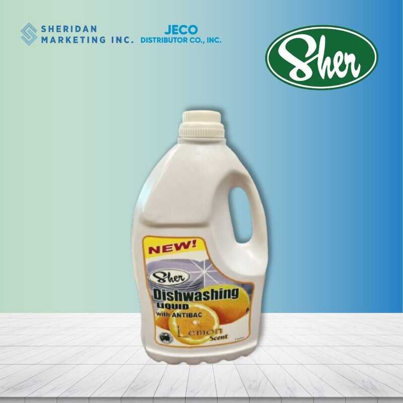 Sher Dishwashing Liquid Antibacterial Gallon 3 7Bdba | Shopee Philippines