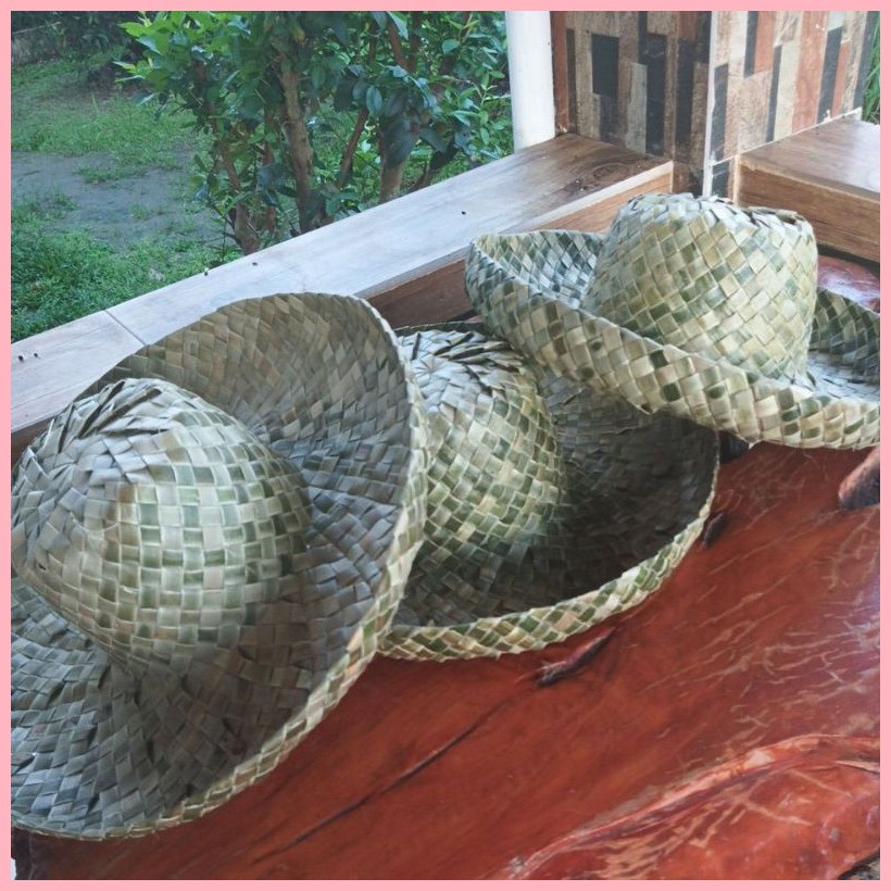 Native farmers hat (made of karagumoy) | Shopee Philippines