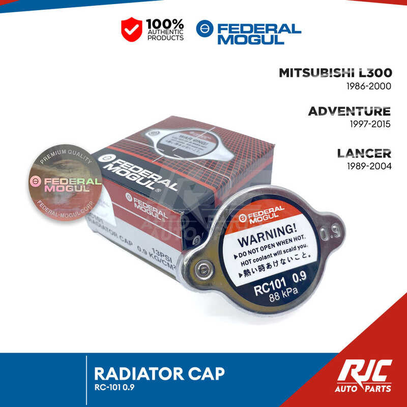 Federal Mogul Radiator Cap For Mitsubishi Lancer L300 L200 / Adventure ...
