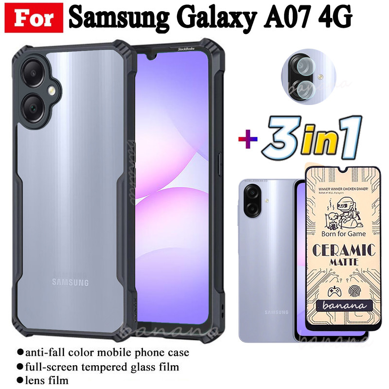 3 in 1 Samsung Galaxy A07 4G Shockproof Phone Case For Samsung Galaxy A ...