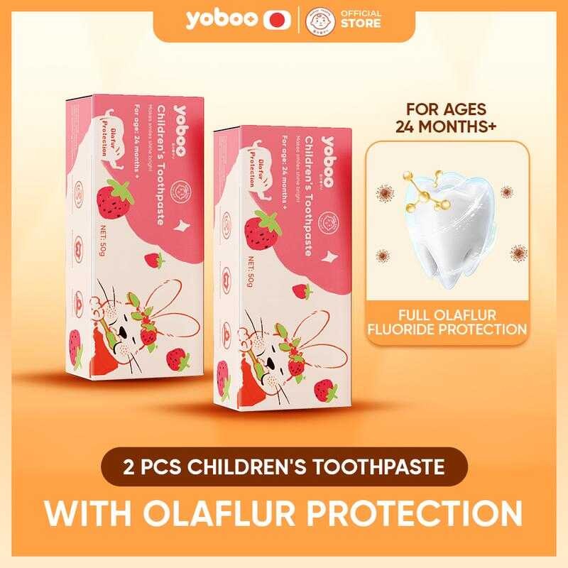 Yoboo KIDS Toothpaste With Olaflur Protection For Ages 24 Month And ...