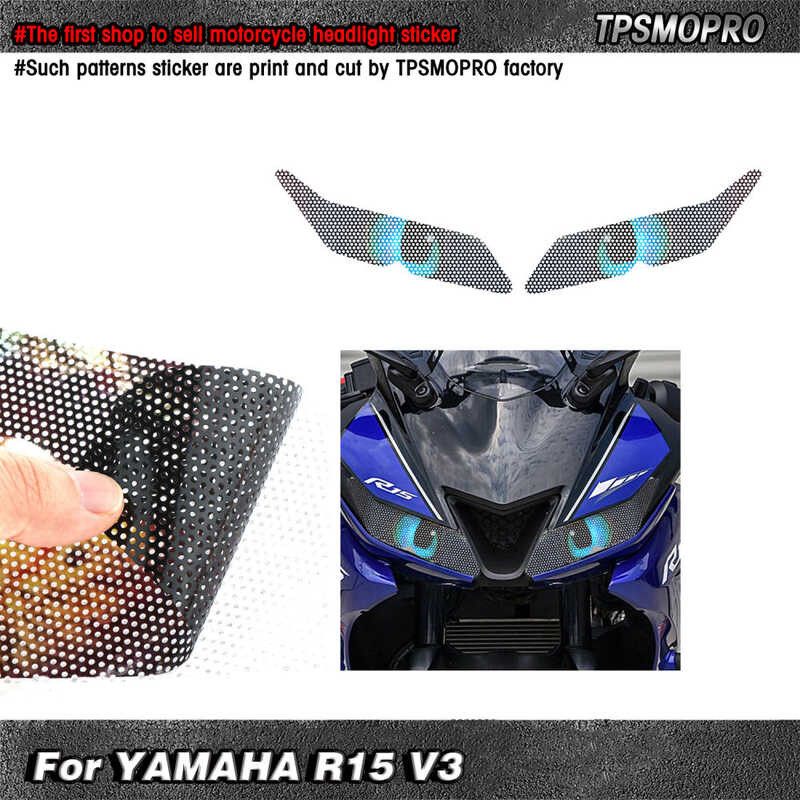 1 Buy Get 1 Free For YAMAHA R15 V3 Toothless Motorcycle Headlight ...