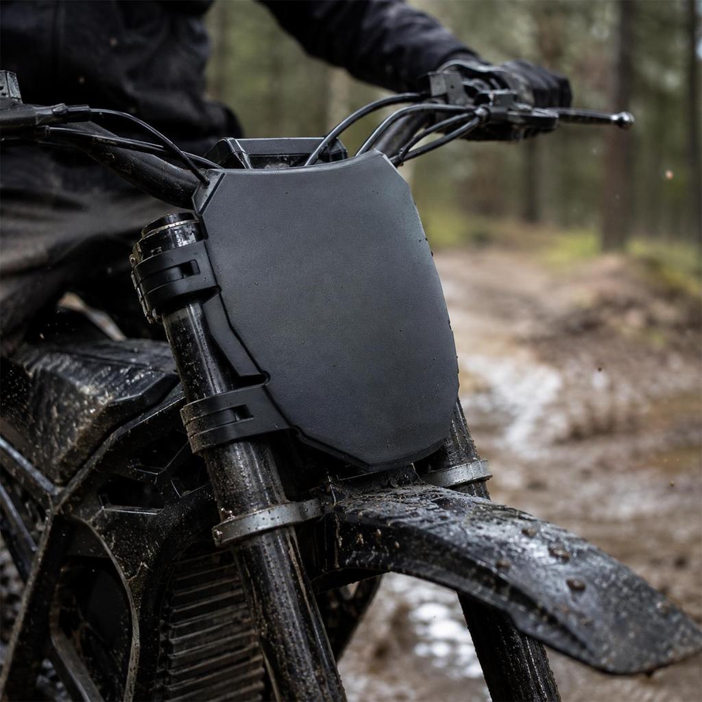 For SURRON S/X TALARIA STING Windshield‑ Matte Black PVC With 4 Cable ...