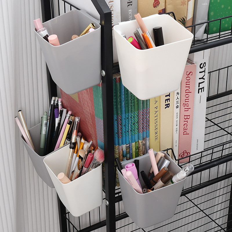 1/3/5Pcs Wall-Mounted Storage Box / Multifunctional Hanging Containers ...