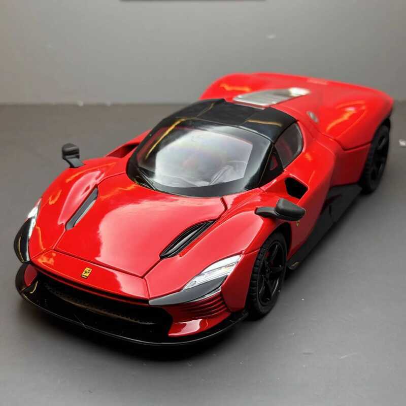 1:22 Sp3 Sports Car Model Diecast Metal Racing Car Model Simulation ...