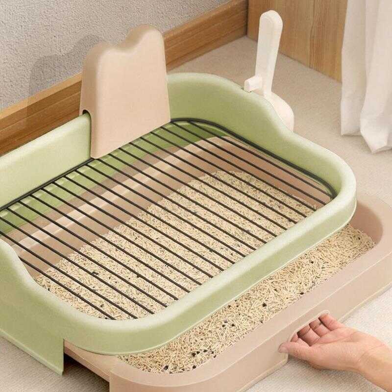 ☑♥ Extra Large Anti-Poop Potty Urine Pot Stainless Steel Mesh Frame ...