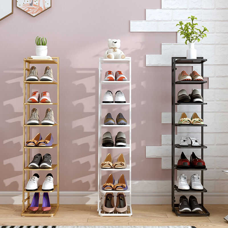 Rack Shoe Stainless Steel Shoes Organizer Storage Shoe Rack Organizer ...