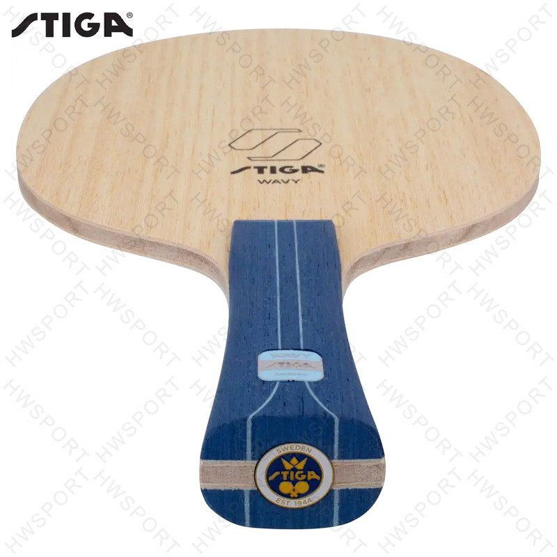 STIGA Wavy Ultra Fibre Table Tennis Blade Professional Carbon Fiber ...