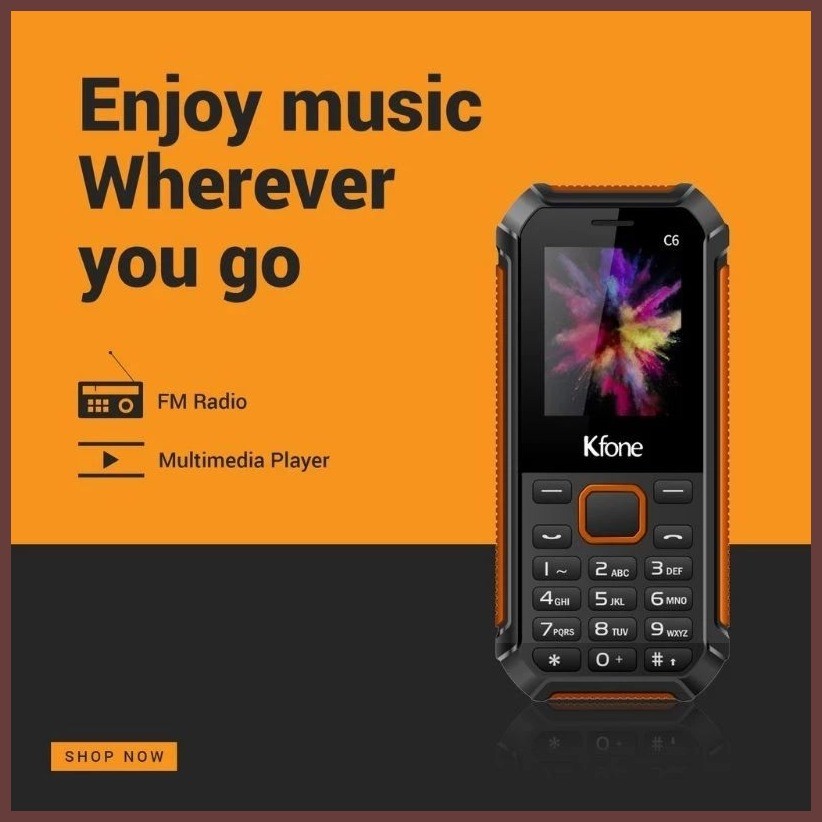 ∵ ☩ Cod Basic phone 1.77 display Kfone Keypad phone C6 C5 C8 C7 Dual ...