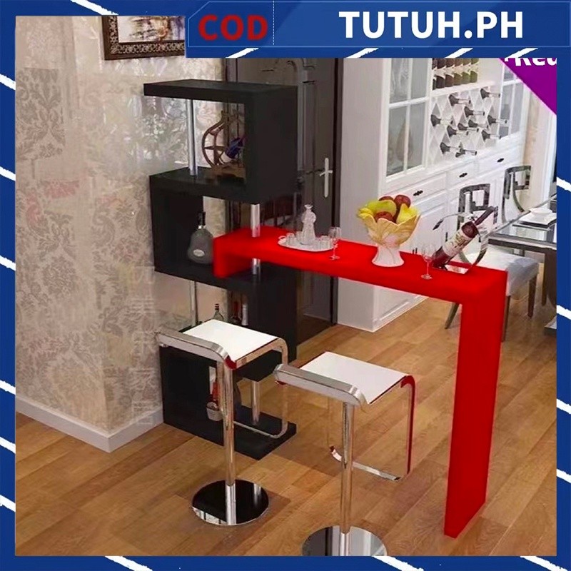 COD Modern MINI Bar table Rotating 360 Swivel Bar counter table coffee ...