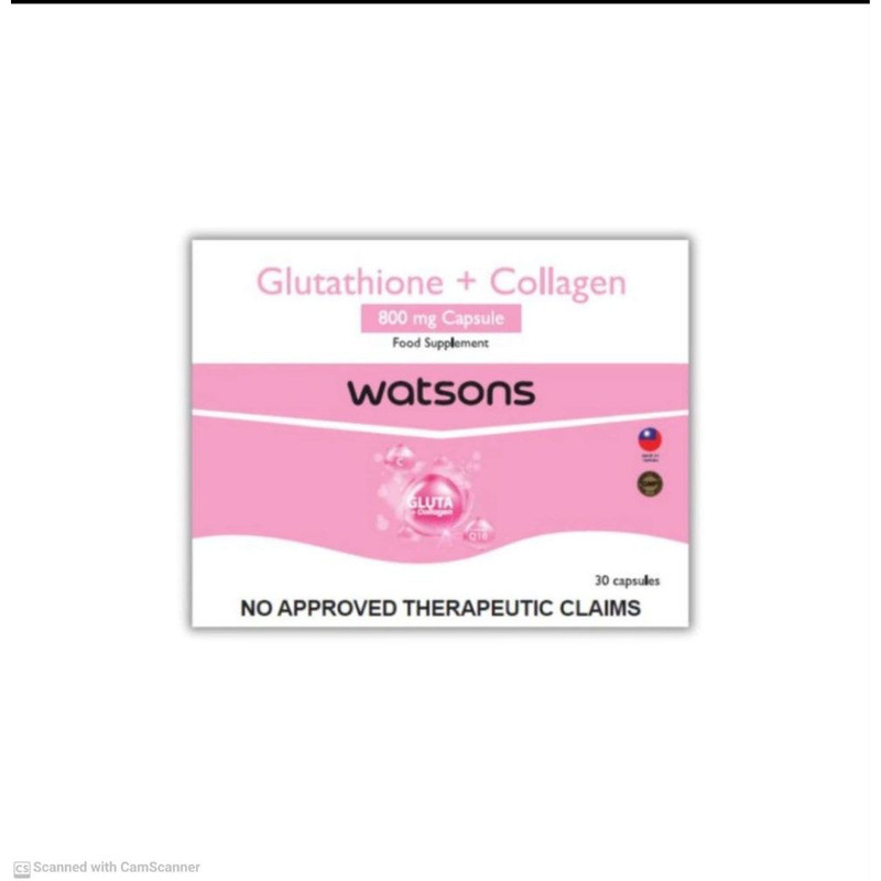 collagen with glutathione watson watsons WATSONS Vitamin C + Vitamin E + Glutathione 2500mg Effervescent Tablet Shop collagen watsons capsules for