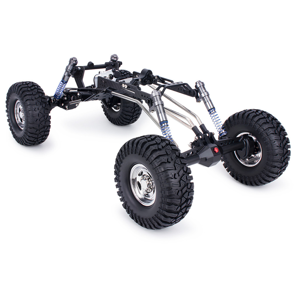 High Clearance Carbon Fiber LCG Chassis Kit with Transmission Shocks ...