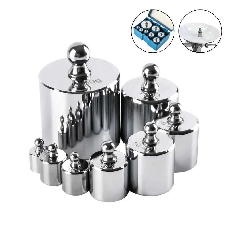 Calibration Weight Set Table Balance Scale Chrome Plating Precise ...