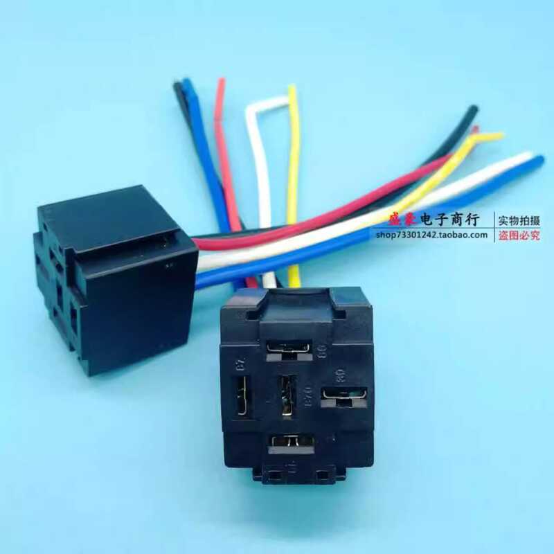 Brand New Car HFV4 Relay 4-Pin 5-Pin Universal Socket Terminal Can Be ...