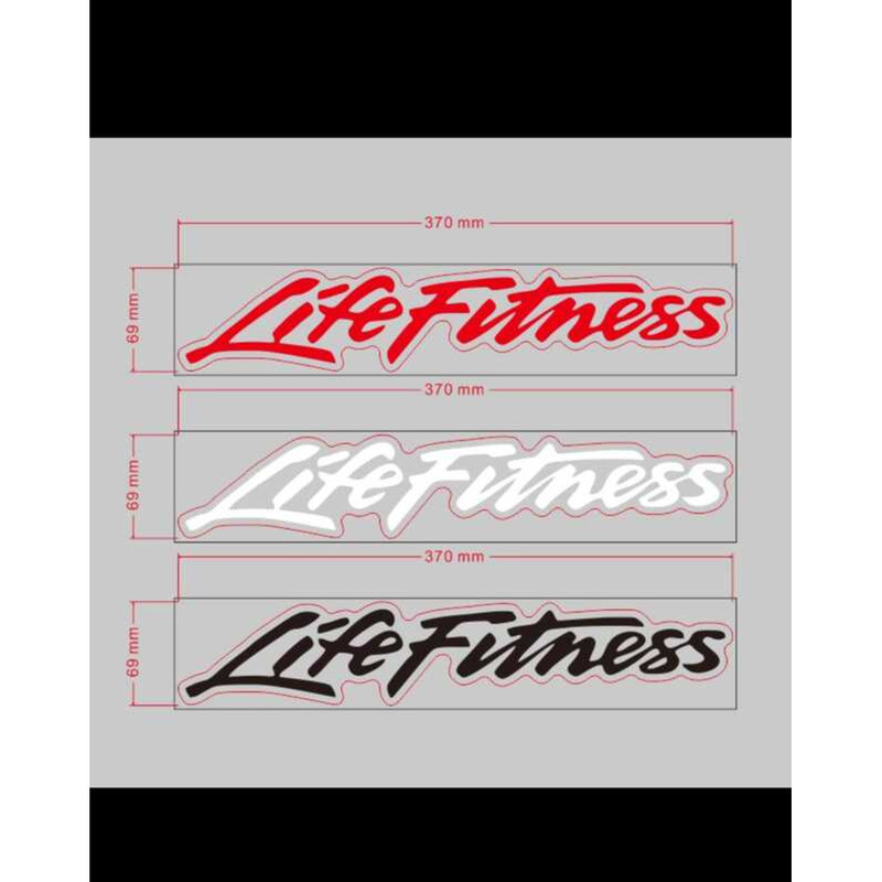 Treadmill Elliptical Machine Labeling Life Fitness | Shopee Philippines