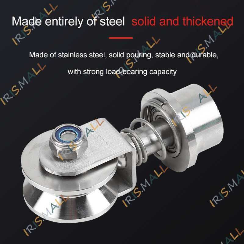 304 Stainless Steel Swivel Sliding Gate Roller Heavy Duty And Railing ...