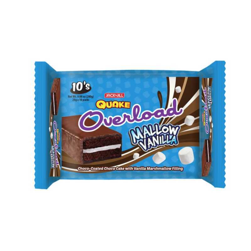 Jill Quake 'N Jack Overload Mallow Vanilla, 10S Set Of 2 'N Vanilla ...