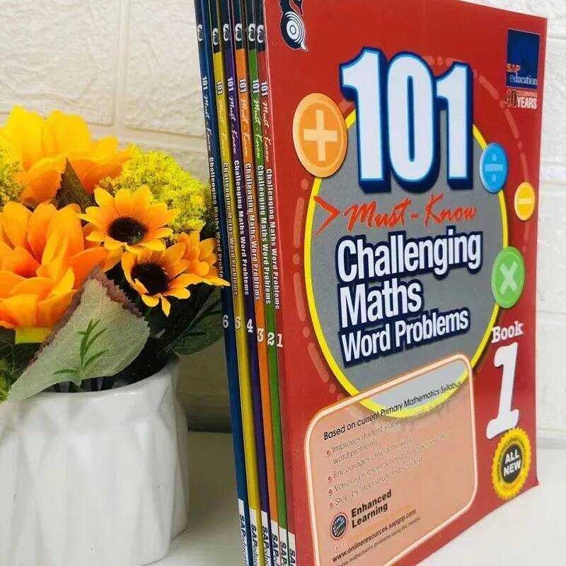 Books/Set 6 SAP 101 Challenging Maths Word Problems Singapore Primary ...